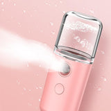 Face Moisturizing Mist Spray Machine USB Nano Facial Mister Facial Humidifier