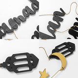 Ramadan Kareem Wooden Ornament Eid Mubarak Islam Mosque Party Hanging Decor