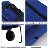 Foldable Trolley Bag Portable Shopping Cart Folding Home Travel Portable Handbag