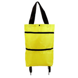 Foldable Trolley Bag Portable Shopping Cart Folding Home Travel Portable Handbag