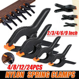 Nylon Spring Clamps Quick DIY Tools Grip Plastic Clips Photography Woodworking