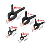 Nylon Spring Clamps Quick DIY Tools Grip Plastic Clips Photography Woodworking