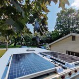 7PCS Solar Panel Corner Mounting Brackets Kit Vehicle Roof Mount Caravan Boat RV