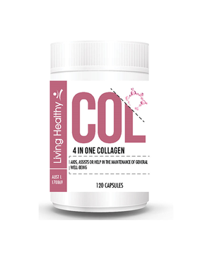 Living Healthy Bio-4 in 1 Collagen, 120 Soft gel Capsules