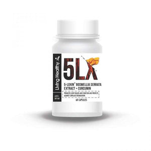 Living Healthy 5LX Boswellia Serrata Extract + Curcumin 60 capsules