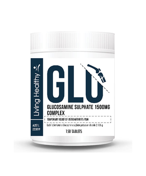 Living Healthy Glucosamine Sulphate 1500mg Complex, 150 Tablets
