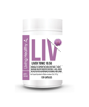 Living Healthy Liver Tonic 10.5g, 120 Soft gel Capsules