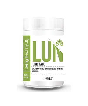 Living Healthy Lung Care, 180 Tablets