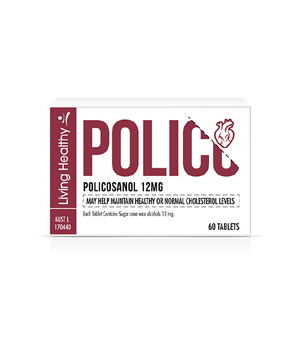 Living Healthy Policosanol 12mg, 60 Blister Tablets
