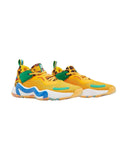 Durable and Comfortable Yellow Basketball Shoes - 10 US