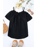 Azura Exchange Off-shoulder Crochet Neckline Top - M