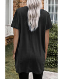 Azura Exchange Short Sleeve Tunic Top - S