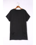 Azura Exchange Short Sleeve Tunic Top - S