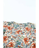 Azura Exchange Vintage Floral Sleeveless Tank Top - L