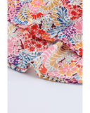 Azura Exchange Gorgeous Floral V-Neck Blouse - XL