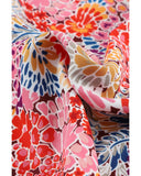 Azura Exchange Gorgeous Floral V-Neck Blouse - XL