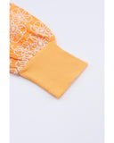 Azura Exchange Puff Sleeve Ribbed Knit Top - M