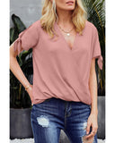 Azura Exchange Drape Blouse - L