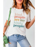 Azura Exchange Kind People Are My Kinda People T-Shirt - XL