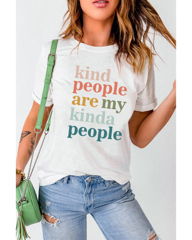 Azura Exchange Kind People Are My Kinda People T-Shirt - XL