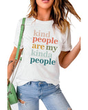 Azura Exchange Kind People Are My Kinda People T-Shirt - XL