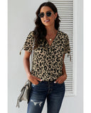 Azura Exchange V Neck Twist Top - L