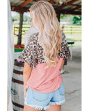 Azura Exchange Sequin Patchwork Short Sleeve Top - XL