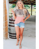 Azura Exchange Sequin Patchwork Short Sleeve Top - XL