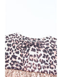 Azura Exchange Sequin Patchwork Short Sleeve Top - XL