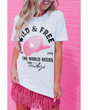 Azura Exchange Cowboys Fashion Graphic Tee - XL