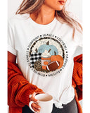 Azura Exchange Autumn Vibes Pumpkin Graphic T-shirt - XL