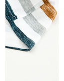 Azura Exchange Striped V Neck T-shirt - 2XL