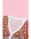 Azura Exchange Mandala Sleeves T-shirt - S