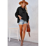 Azura Exchange Button Trim Hoodie - XL