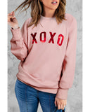 Azura Exchange Glitter Pattern Print Graphic Sweatshirt - M