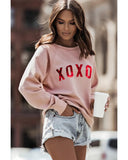 Azura Exchange Glitter Pattern Print Graphic Sweatshirt - M