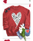 Azura Exchange Heart Graphic Pullover Sweatshirt - 2XL