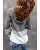 Azura Exchange Knitted Hoodie for Beach Bonfires - L