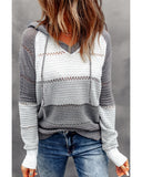 Azura Exchange Knitted Hoodie for Beach Bonfires - M