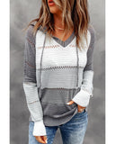 Azura Exchange Knitted Hoodie for Beach Bonfires - M