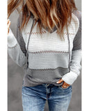 Azura Exchange Knitted Hoodie for Beach Bonfires - M