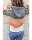 Azura Exchange Knitted Hoodie for Beach Bonfires - S