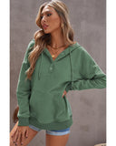 Azura Exchange Hooded Snap Button Hoodie with Pocket - S