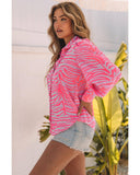 Azura Exchange Zebra Stripes Lantern Sleeve Shirt - L