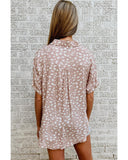 Azura Exchange Leopard Printed Twist Shirt - XL