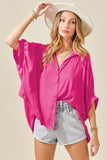 Azura Exchange Oversized Dolman Shirt - S