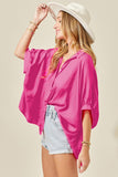 Azura Exchange Oversized Dolman Shirt - S