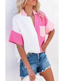 Azura Exchange Color Block Polo Shirt - XL