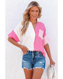 Azura Exchange Color Block Polo Shirt - XL