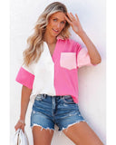 Azura Exchange Color Block Polo Shirt - XL